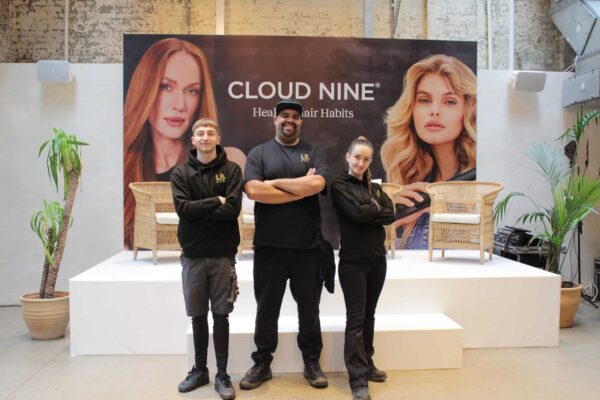 Backdrop, stage and AV system for Cloud Nine at Wild By Tart