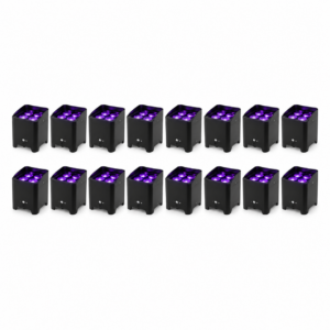 16 Wireless Uplighters for Hire