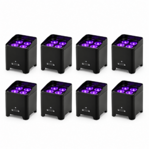 8 Wireless Uplighters for Hire
