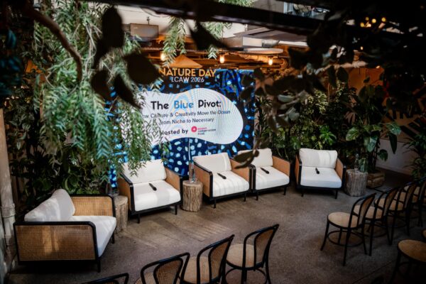 LED wall at Wild By Tart venue in London